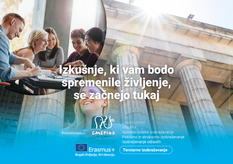 Seminar za prijavitelje Erasmus+ sodelovalna partnerstva na področju terciarnega izobraževanja KA220 HED