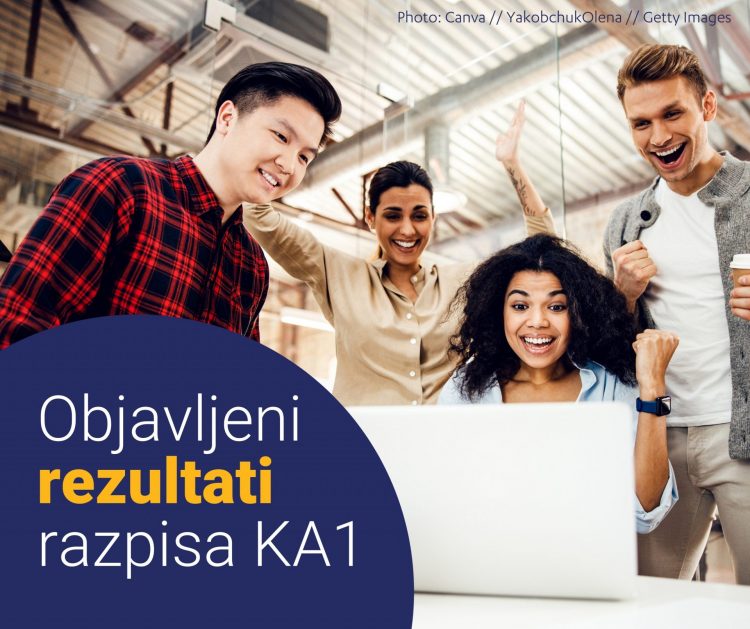 Rezultati razpisa za KA 1 projekte mobilnosti