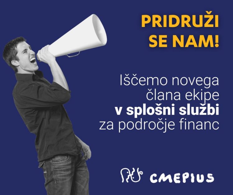 Zaposlimo novega člana ekipe – v splošni službi.