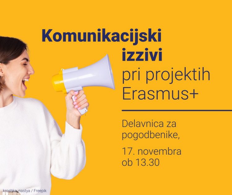 Komunikacijski izzivi pri projektih Erasmus+