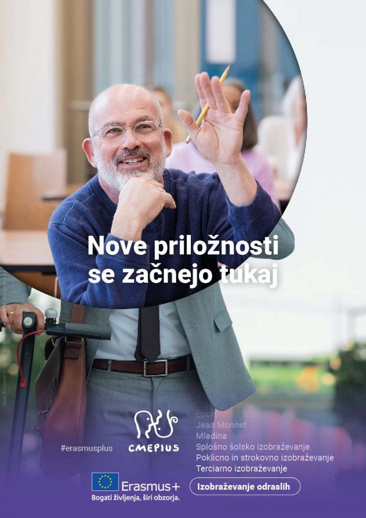 Vabilo na spletni seminar za prijavitelje na razpis Erasmus+ 2023 (2. rok), akcija KA210 – Manjša partnerstva