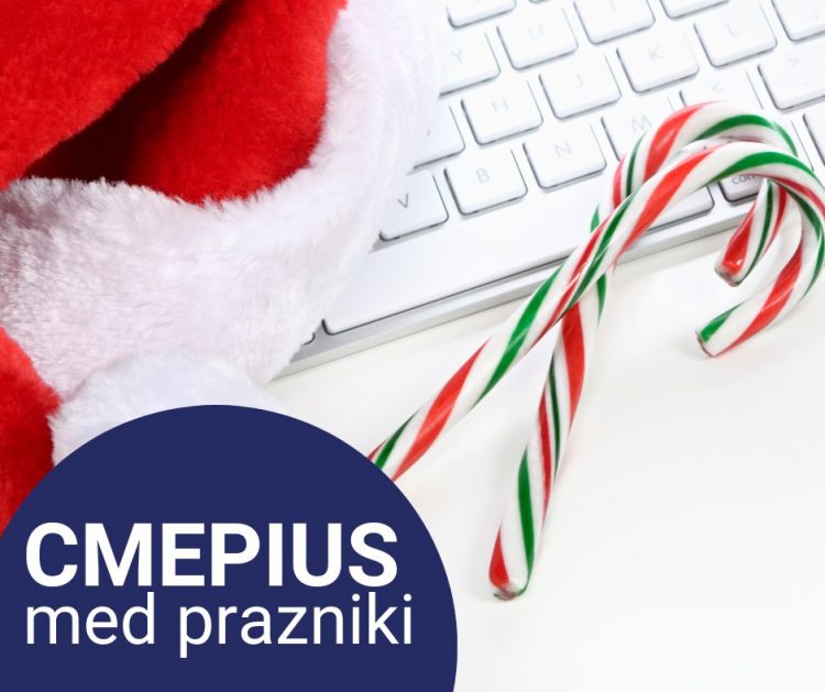 Predpraznično obvestilo