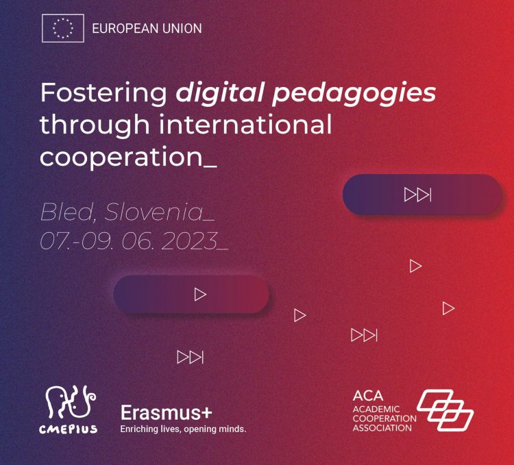 V ŽIVO: Konferenca “Fostering digital pedagogies through international cooperation”