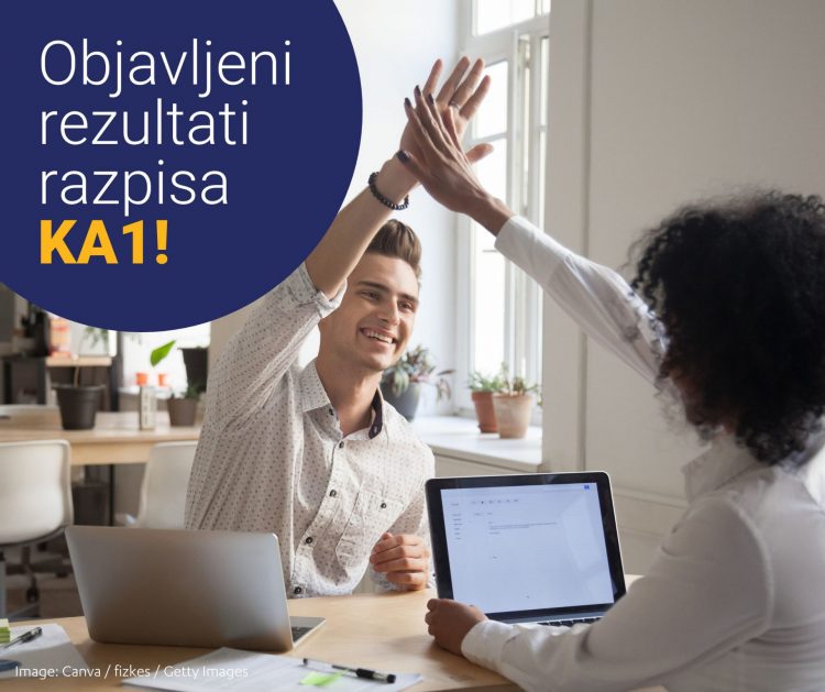 Rezultati razpisa za KA 1 projekte mobilnosti