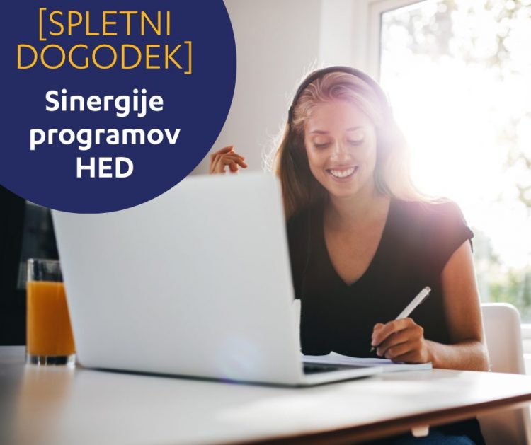 NAPOVEDUJEMO: Spletni dogodek »Sinergije programov za učinkovito internacionalizacijo«
