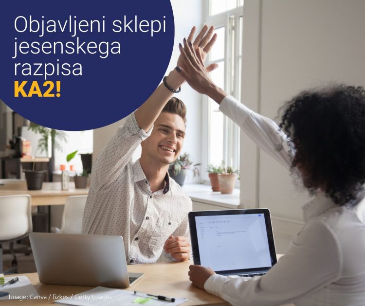 Rezultati jesenskega roka Erasmus+ KA210