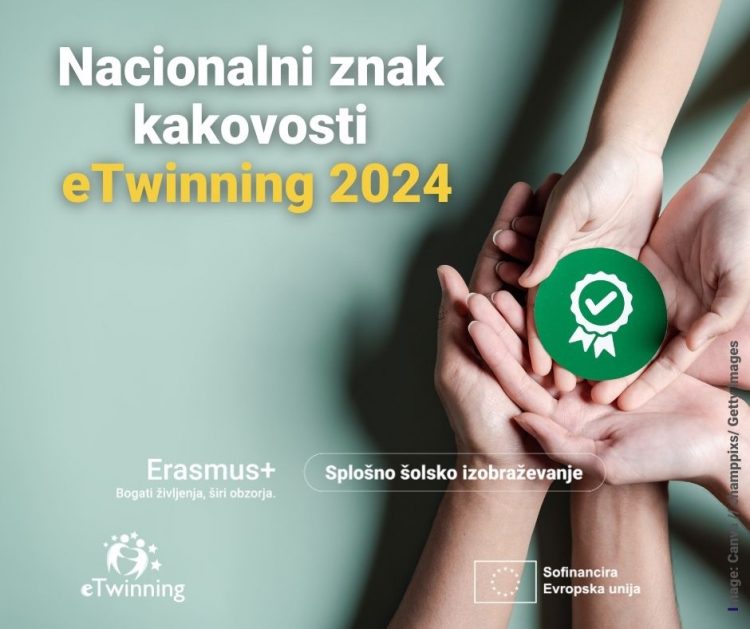 Prijava za nacionalni znak kakovosti (NQL) eTwinning 2024