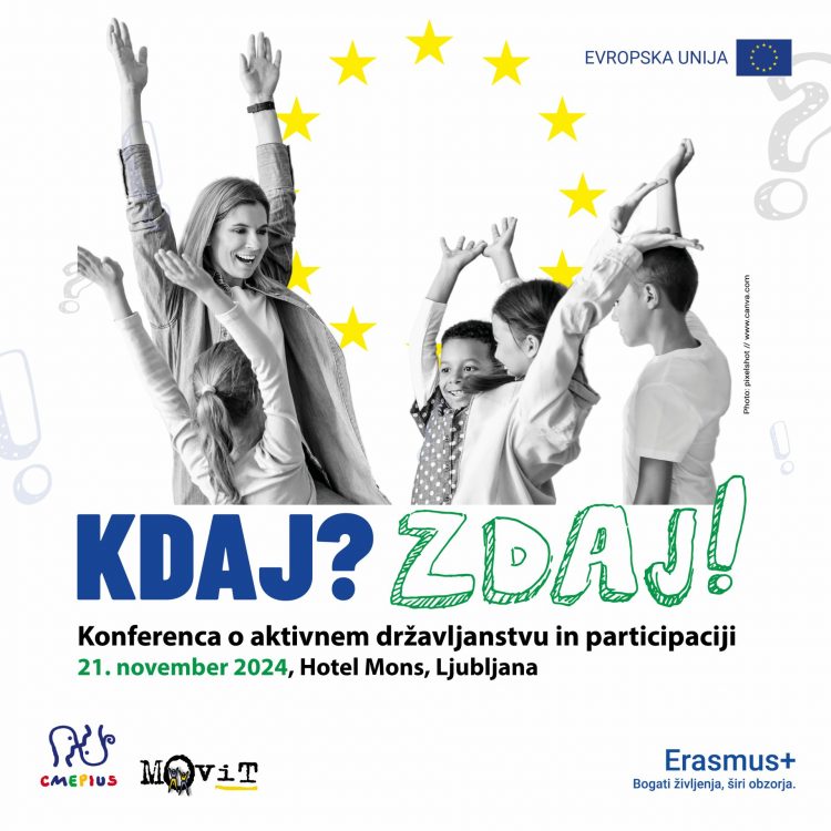 KDAJ? ZDAJ! Konferenca o aktivnem državljanstvu in participaciji