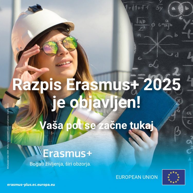 Predstavitev razpisa Erasmus+ 2025 akcija KA2 za področje terciarnega izobraževanja