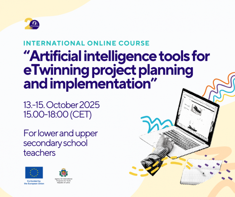 Mednarodni spletni seminar o uporabi umetne inteligence pri pouku in eTwinning projektih