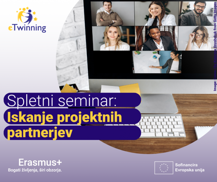 eTwinning spletni seminar za iskanje projektnih partnerjev