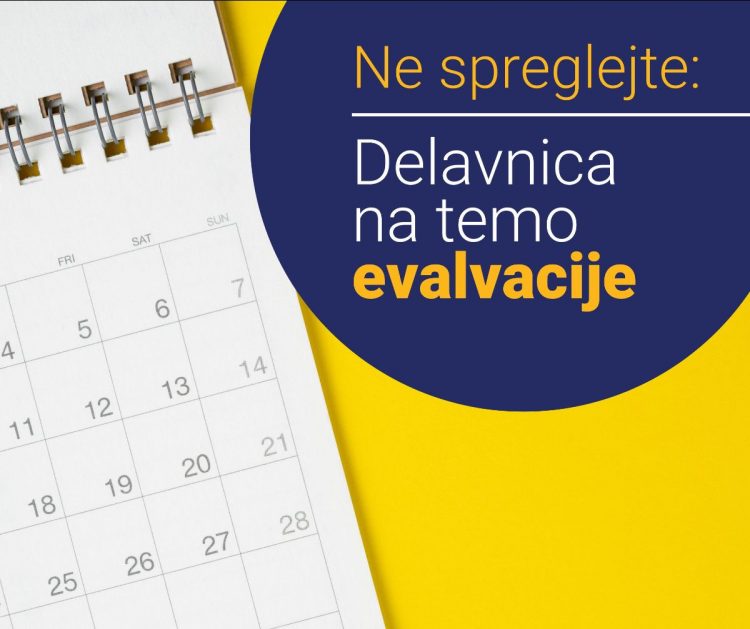 Evalvacija za pogodbenike Erasmus+