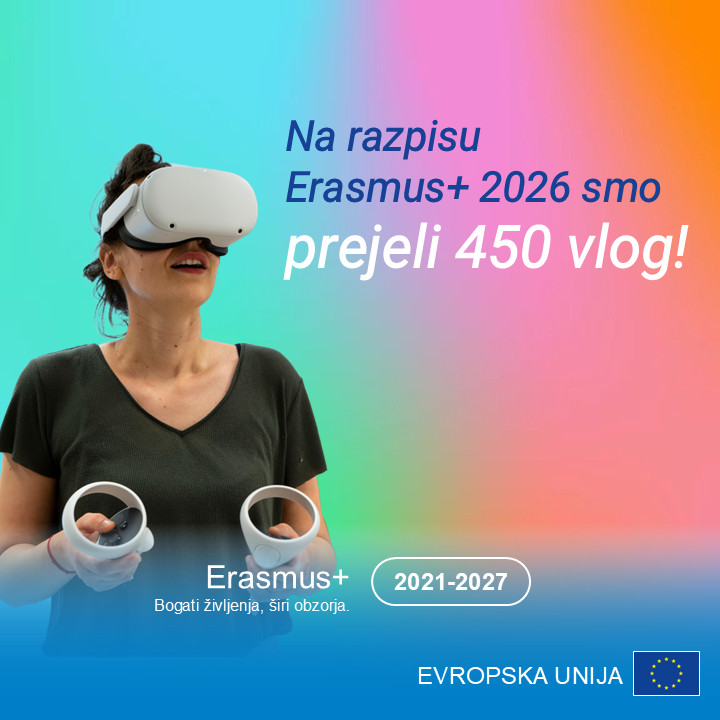 Razpis Erasmus+ 2026 – prejete vloge za projekte KA1