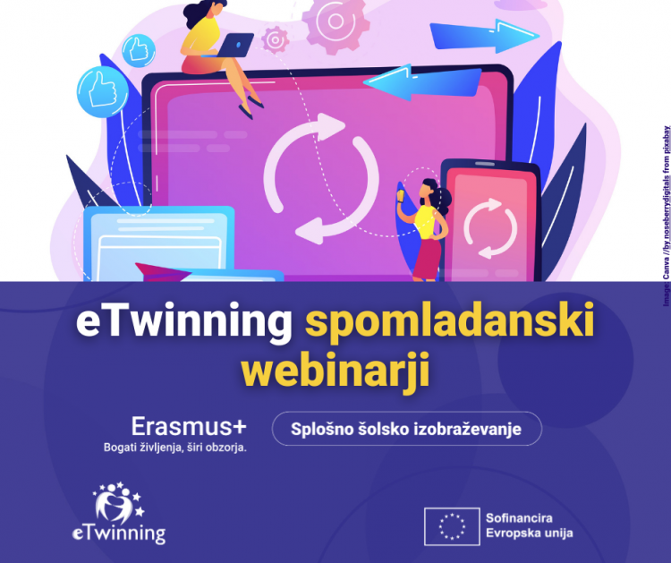 Spomladanski webinarji eTwinning