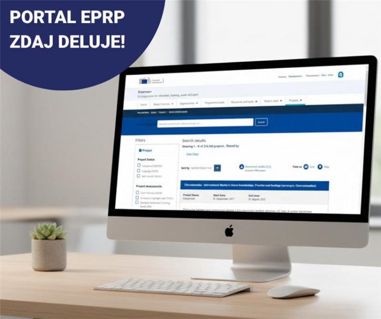 Portal EPRP ponovno deluje